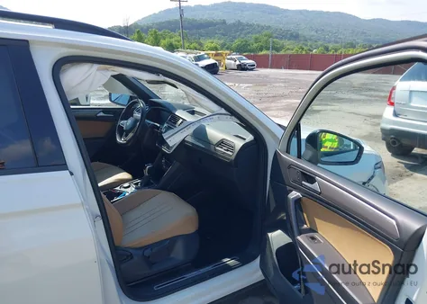 2022 Volkswagen Tiguan 2.0T Se R-Line Black from USA, damaged, VIN 3VV8B7AX0NM007523